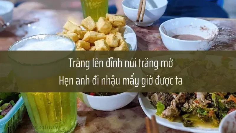 Stt Ăn Nhậu Ngắn Hài Hước Cho Buổi Tụ Tập Cuối Tuần