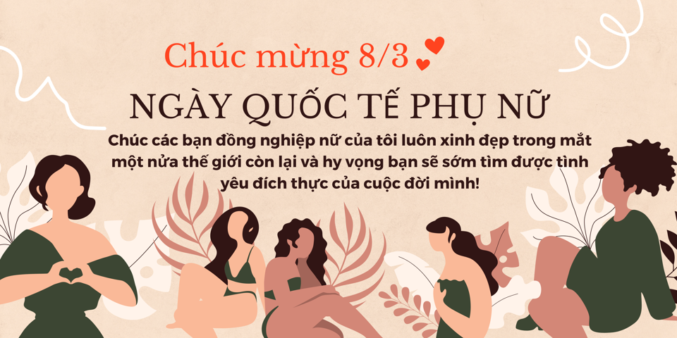 Lời chúc 8/3 cho bạn bè
